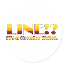 Line!? (Text Only) Sticker