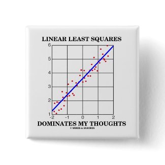 Linear Least Squares Dominates My Thoughts button