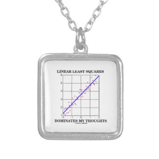 Linear Least Squares Dominates My Thoughts Necklaces