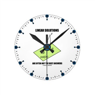 Linear Solutions Are Often Not The Best Answers Round Wallclocks