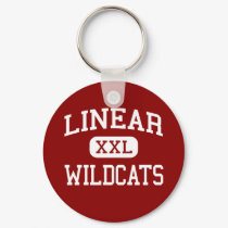 Linear - Wildcats - Middle - Shreveport Louisiana keychains