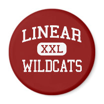 Linear - Wildcats - Middle - Shreveport Louisiana magnets