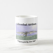 Líneas aéreas de Lilienthal Taza De Café