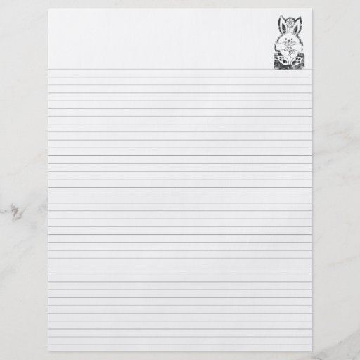 Lined Binder Paper 8.5"x11" Fits Avery Custom Zazzle