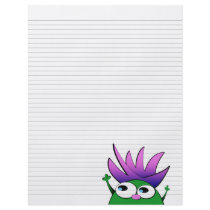 Lined Binder Paper 8.5"x11" Fits Avery Custom Flyer