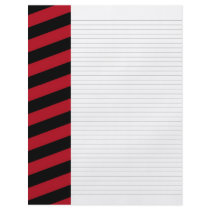 Lined Binder Paper 8.5"x11" Fits Avery Custom Custom Flyer