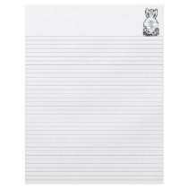 Lined Binder Paper 8.5"x11" Fits Avery Custom Personalized Flyer