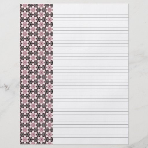 Lined Binder Paper 8.5"x11" Fits Avery Custom Personalized Flyer Zazzle