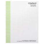 Lined Margin - Martian Green Custom Letterhead