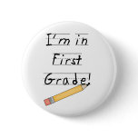 Lined Paper and Pencil First Grade