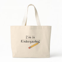 Lined Paper and Pencil Kindergarten bags