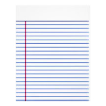 lined paper letterhead