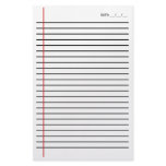 Lined Custom Stationery