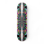 Lined Up Skateboard