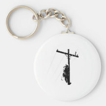 Lineman Keychain