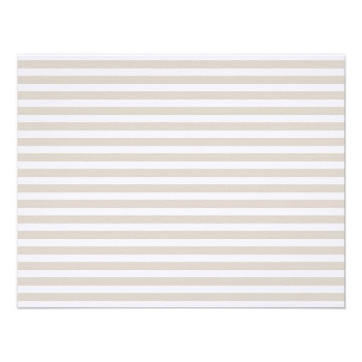 Linen & Mint Nautical Stripes & Anchor Stationery Custom Invitation