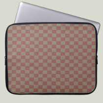 Linen textured checkered laptop sleeve laptop sleeves