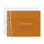 Lines &amp; Dots Wedding Reception Personalized Invite