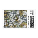 Lines pattern postage stamp