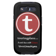 Lines Samsung Galaxy S3 Case (Black)