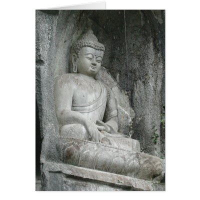 Ling Yin Temple Buddha Cards by jereeb