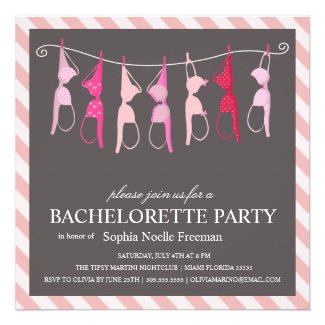 LINGERIE | BACHELORETTE PARTY INVITATION