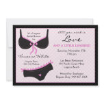 Lingerie Bridal Shower Invitation