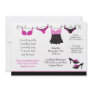 Lingerie Bridal Shower Invitation