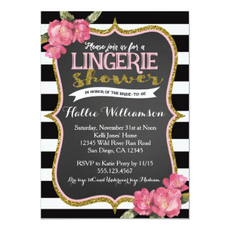 Lingerie Bridal Shower Invitation 6