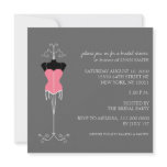 Lingerie Bridal Shower Invitations
