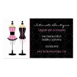 Lingerie Business Cards