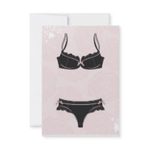 Lingerie Invitation