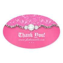 Lingerie Leopard Sticker Jewelry Pink