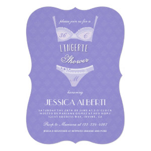 Lingerie Shower Bridal Shower Invitation Template
