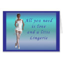 Lingerie Shower Invitation cards