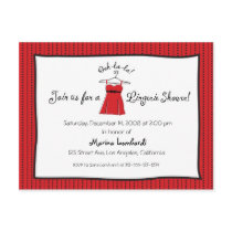 Lingerie Shower Invitation postcards by DioSelina Lingerie Shower Invitation postcards