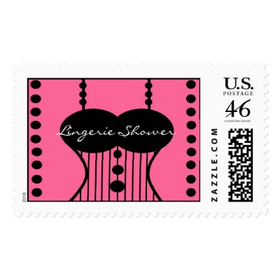 Lingerie Shower Stamp