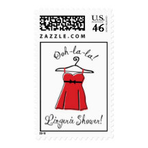 Lingerie Shower Stamp