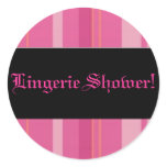 linger shower, pink, black, wedding, lingerie,