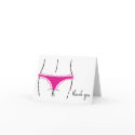 Lingerie Thank You Card by Middlechild313 Lingerie Thank You Card