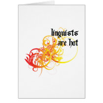 Linguists Are Hot cards by itsallhot Linguists Are Hot cards