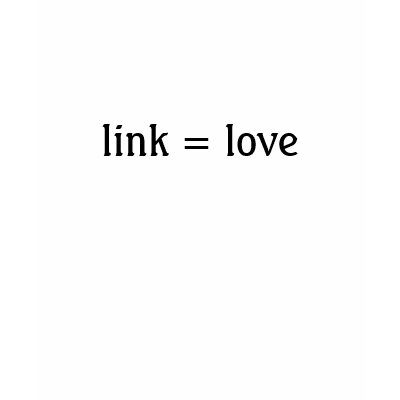 "link = love" tank t-shirt by writerjax