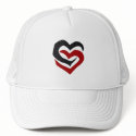 Linked Hearts hats