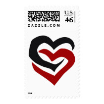 Linked Hearts Stamps