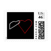 Linked Hearts postage