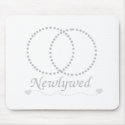 Linked Rings Newlywed mousepads