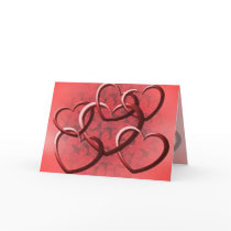 Linking hearts - Customize cards