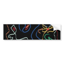 "LINKS" Series Bumper Stickers