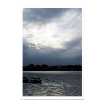 Linlithgow Swan Sunset posters