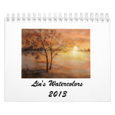 Lin's Watercolors2013 Calendar Lin's Watercolors2013 Calendar